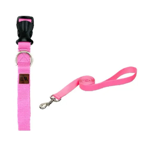 ست قلاده گردنی و بند قلاده لونا سایز S